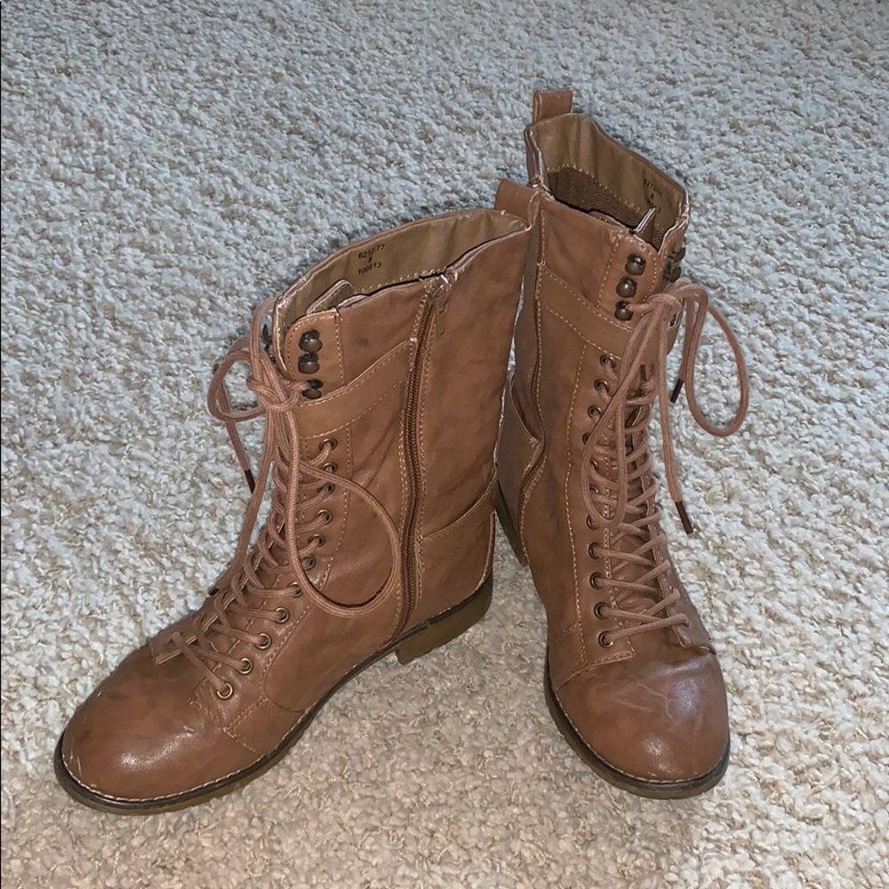Cathy Jean Combat Boots